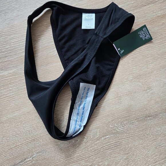 Wild Fable Womens Mid Rise Super Cheeky Bikini Bottom Black Small New With Tags - Picture 16 of 16